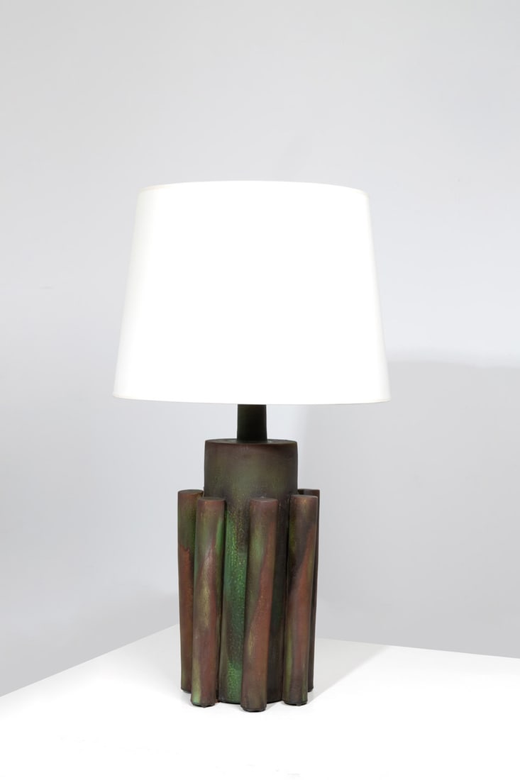 Suzanne Ramié (1905-1974) & Atelier Madoura (20th c.) Lamp (1 of 1)