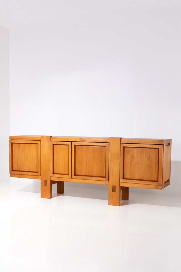 Pierre Chapo (1927-1987) Chest, model R16 with storage cabinet (1 of 4)