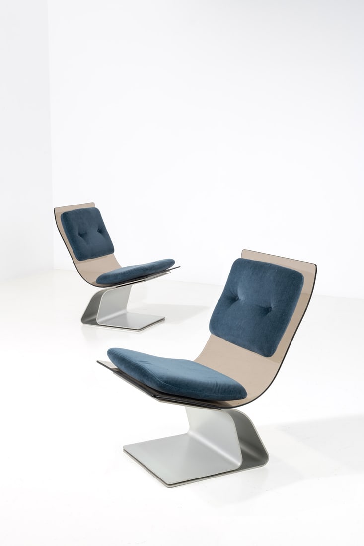 Maison Jansen (20th c.) Pair of chairs (1 of 1)