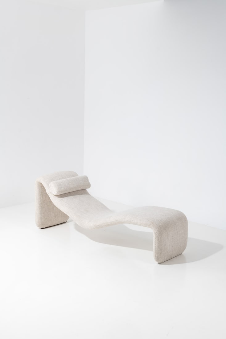 Olivier Mourgue (born 1939) 'Djinn' chaise longue (1 of 1)