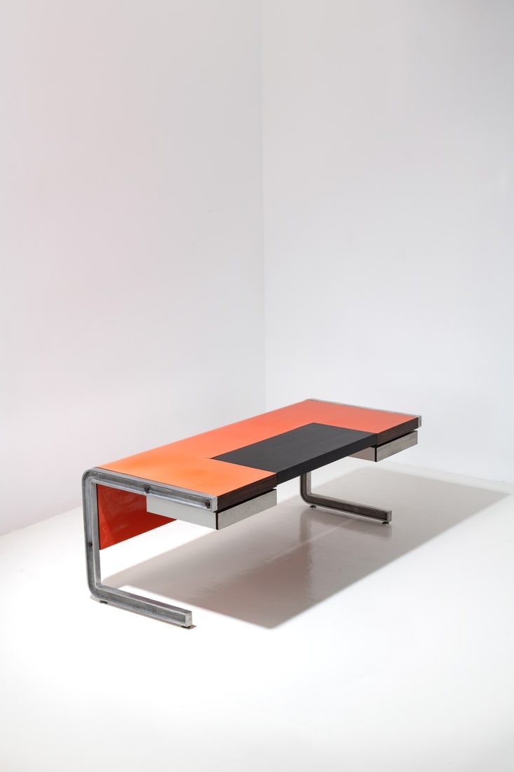 Henri Lesêtre (20th c.) Desk, model 'S.A.D' (1 of 3)