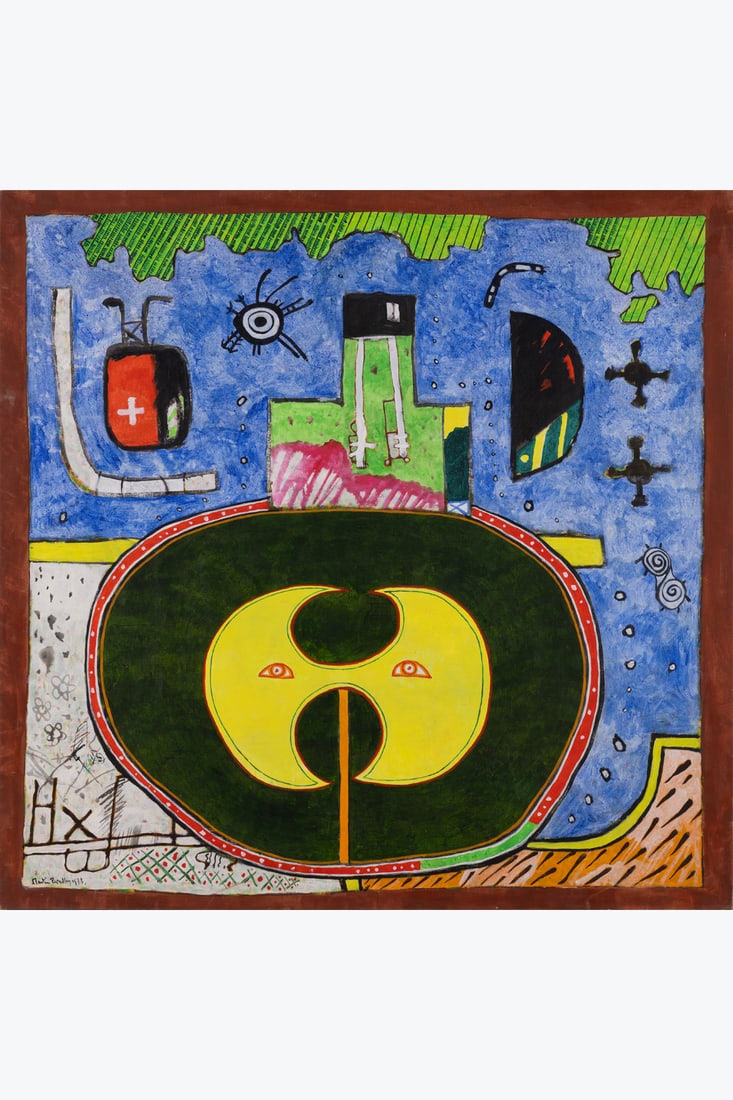 Martin Bradley (1931–2023) Untitled, 1973 Acrylic on canvas Signed and dated lower left 146 (1 of 1)