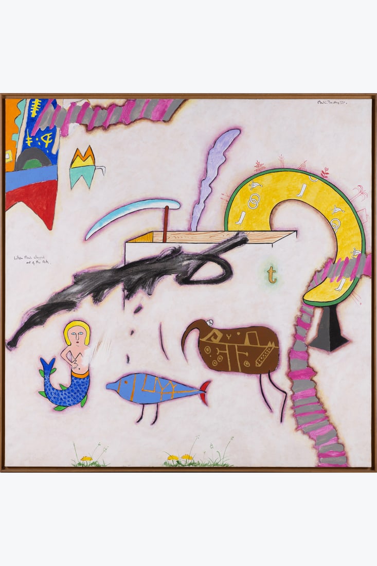 Martin Bradley (1931-2023) When Noah stepped out of the Ark, 1990 Acrylic on canvas Signed and dated (1 of 3)