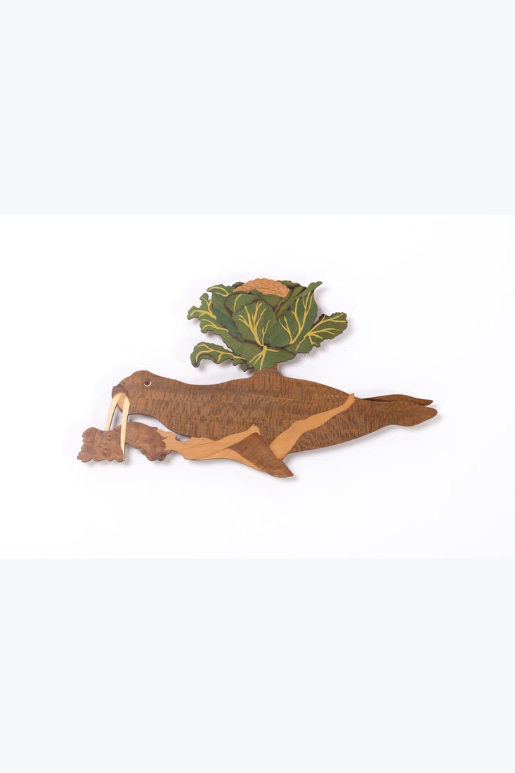 Jean-Claude Silbermann (born in 1935) La clé du jardin (The Key to the Garden), 1997 Marquetry (1 of 1)