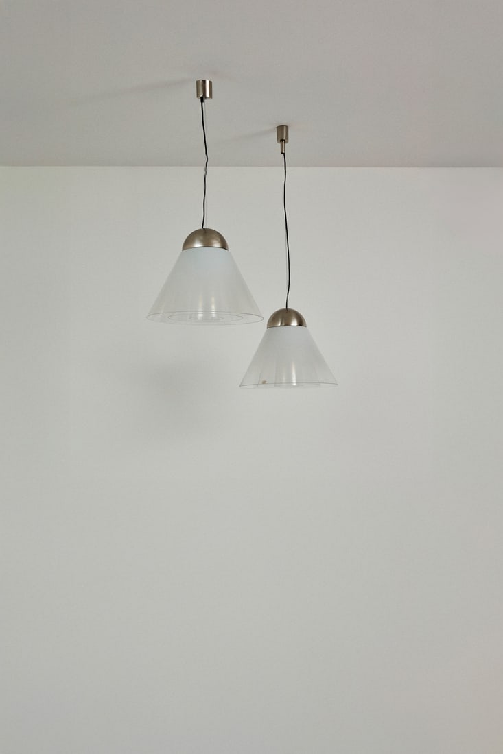 Carlo Nason (born in 1935) Pair of pendant lights - Model 'LS 189' (1 of 1)