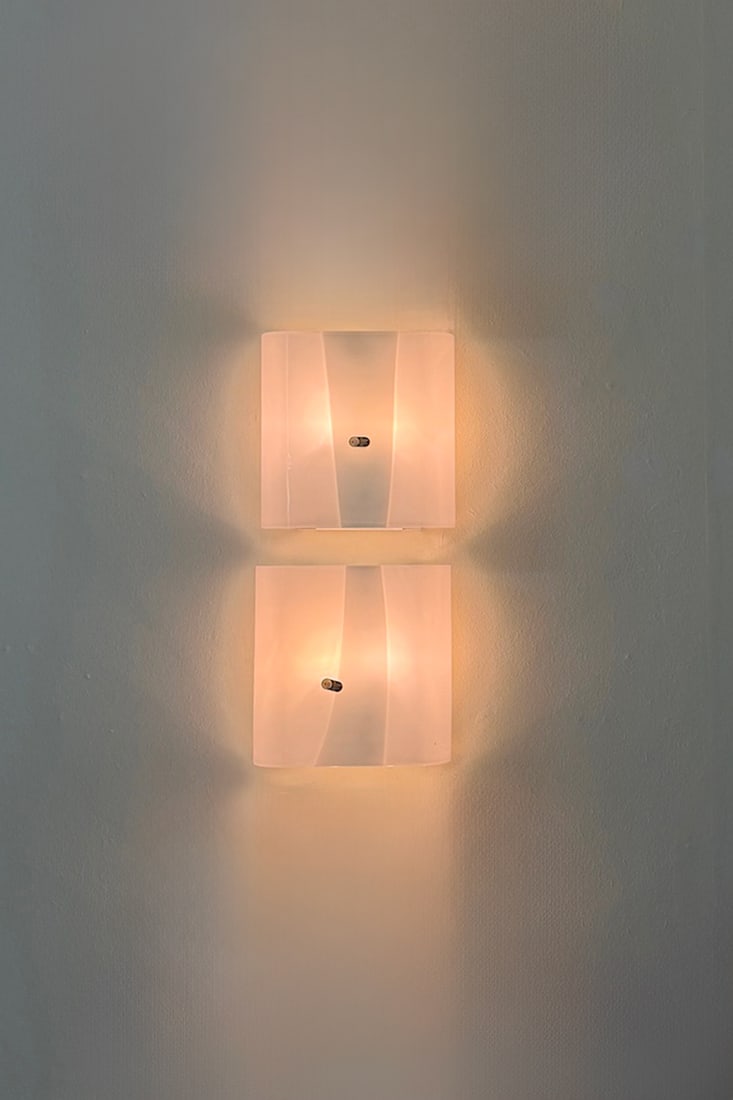 Carlo Nason (born in 1935) Pair of wall lights - Model 'LP 259' (1 of 2)