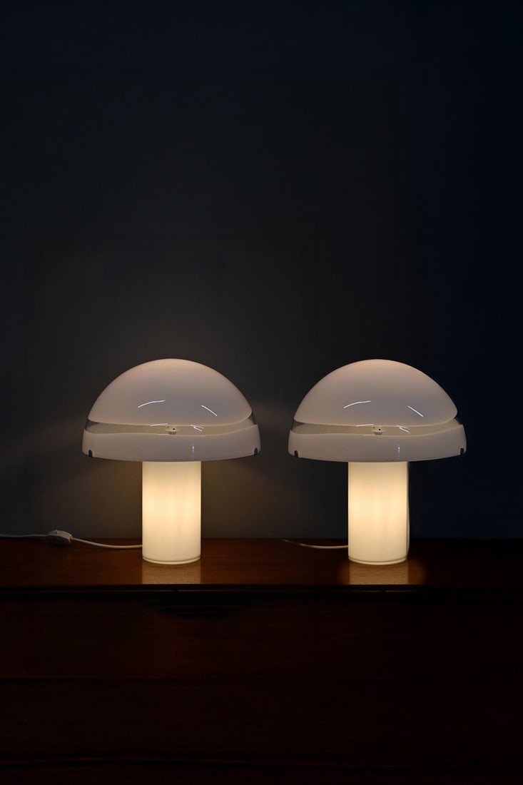 Carlo Nason (born in 1935) Pair of table lamps - Model 'LT 907' (1 of 1)