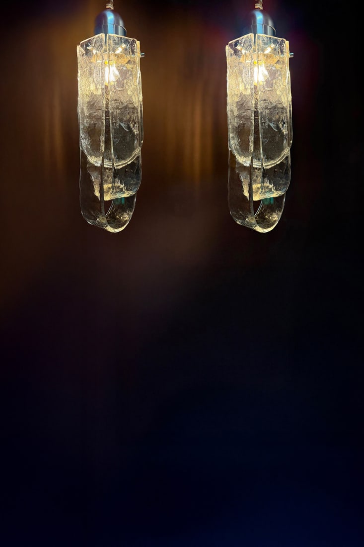 Carlo Nason (born in 1935) Pair of pendant lights - Model 'LS 187' (1 of 1)