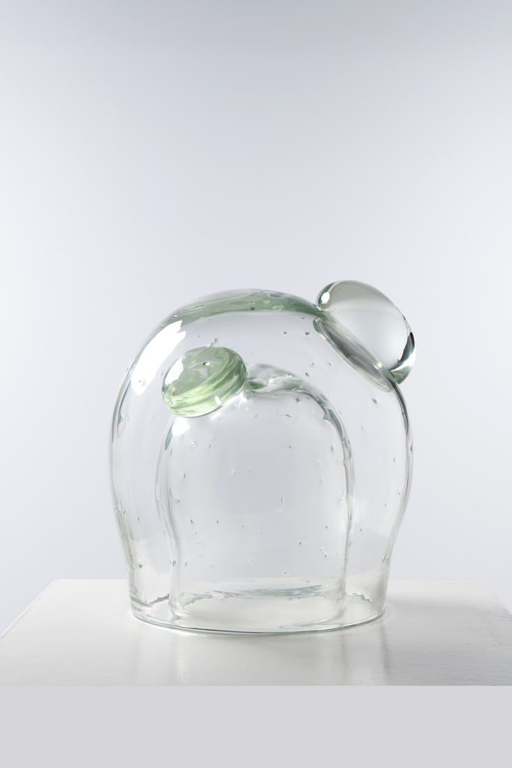 x Tristano di Robilant (born 1964) I think I can see more distinctly through rain. IV, 2011Blown and: x Tristano di Robilant (born 1964)I think I can see more distinctly through rain. IV, 2011Blown and molded glassSigned (second element)H 36×L 24×W 18cm (first element)H 43 × Ø 32 c