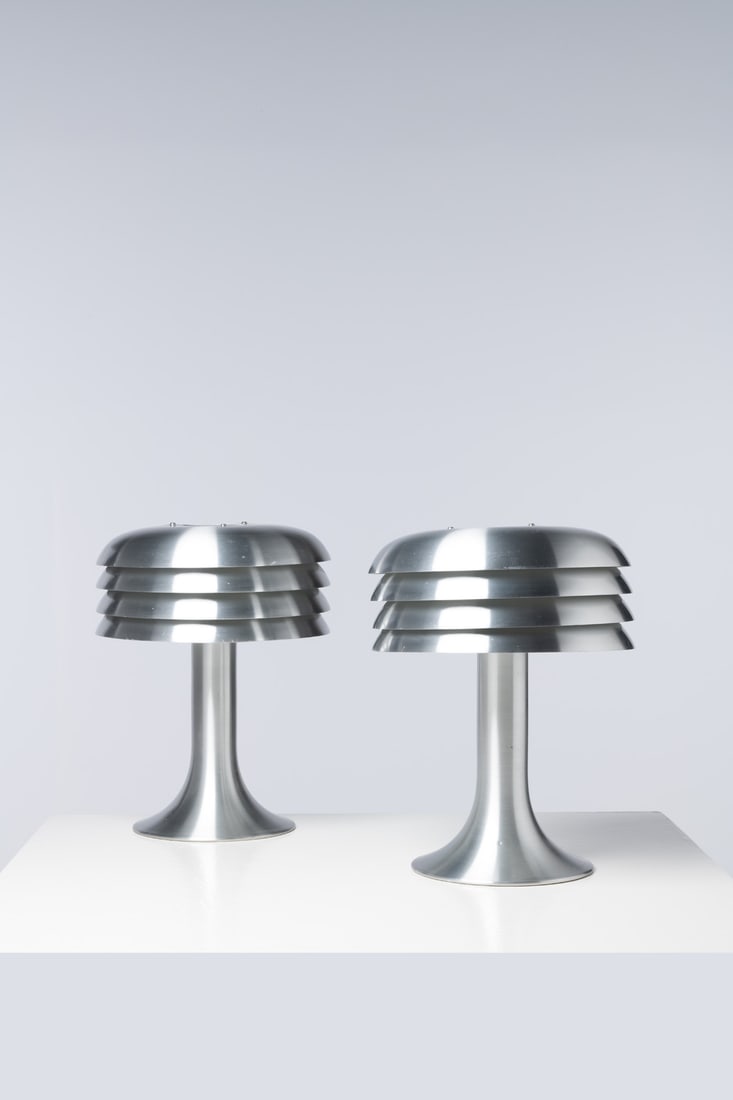 x Hans-Agne Jakobsson (1919-2009) Pair of lamps - Model BN-26 (1 of 1)