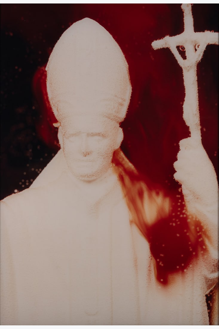 x Andres Serrano (born 1950) White pope immersion, 1990 (1 of 1)