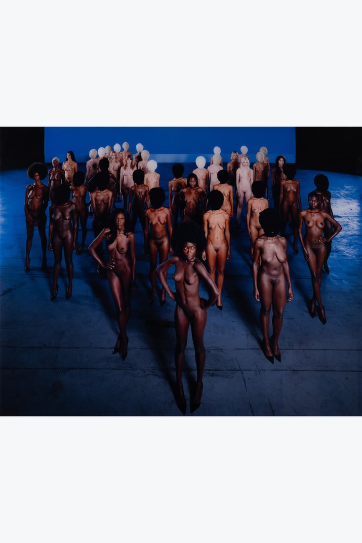 x Vanessa Beecroft (born 1969) VBKW.014.JJ, 2008: x Vanessa Beecroft (born 1969)VBKW.014.JJ, 2008Cibachrome print on DiasecEdition 1/6 from an edition of 6127× 160 cmProvenance: London auction, Phillips, 'Music -Evening Sale', 10 December 2010,