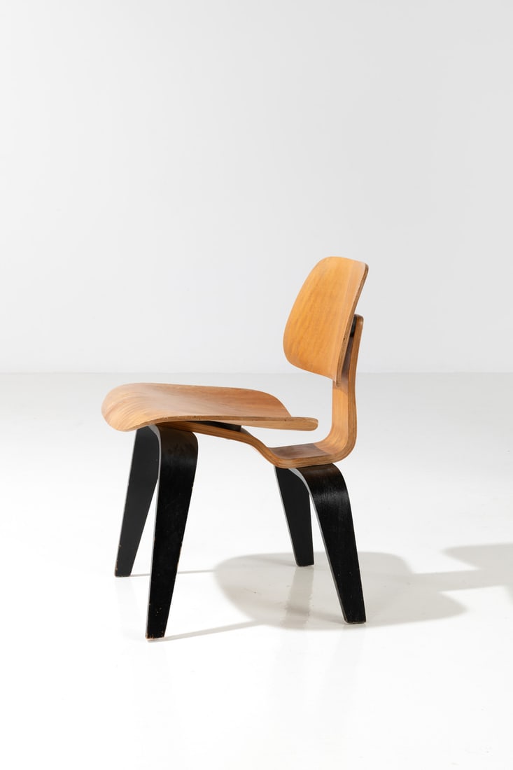 x Charles (1907-1978) & Ray Eames (1912-1988) Chair - 'DCW' Model (1 of 2)