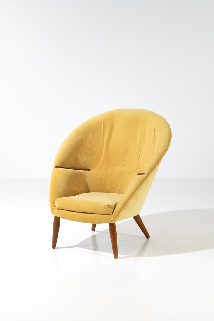 x Nanna (1923-2005) & Jorgen Ditzel (1921-1961) Lounge chair (1 of 2)