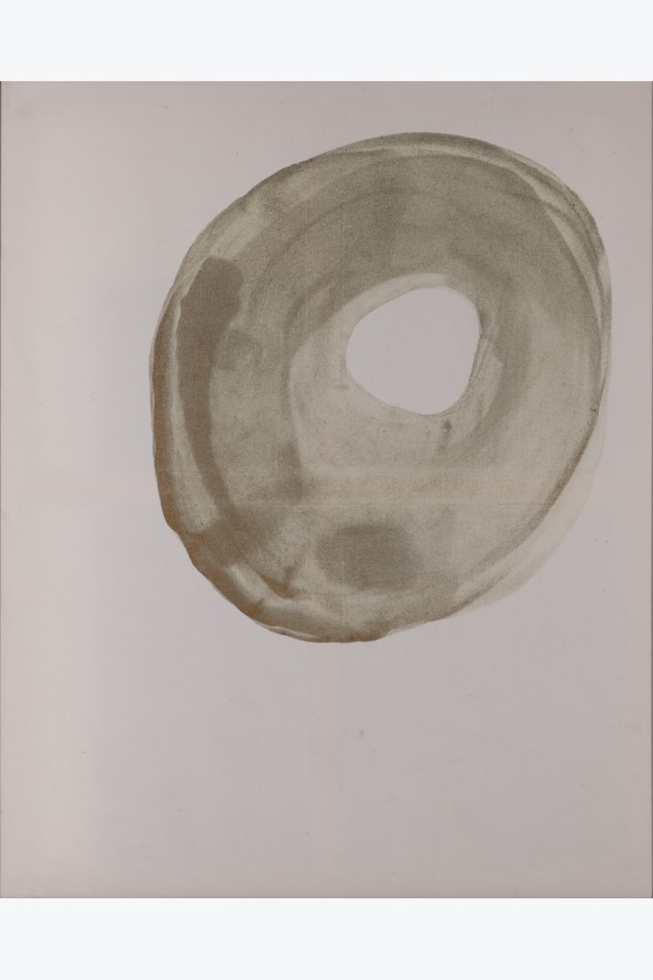 Vincent Gassin-Gradstein (20th-21st c.) Le Cercle, 2010-2013: Vincent Gassin-Gradstein (20th-21st c.)Le Cercle, 2010-2013Acrylic on cotton mounted on stretcherSigned and dated on the back160 × 126 cm (approx)