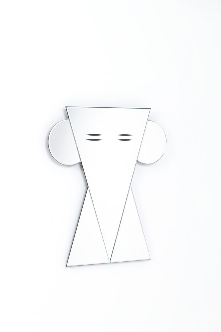 x Alessandro Mendini (1931-2019) Mirror - Model 'Autorittrato' (1 of 1)