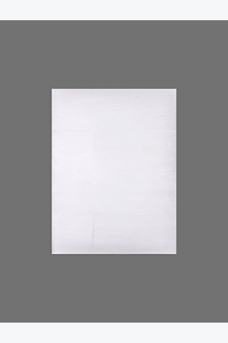 x Eleanore Mikus (1927-2017) Tablet 108, 1964: x Eleanore Mikus (1927-2017)Tablet 108, 1964White epoxy resin on woodSigned, titled and dated on the back121,5 × 89 × 3 cmProvenance :- Craig F. Starr Gallery, New York- Purchased directly f