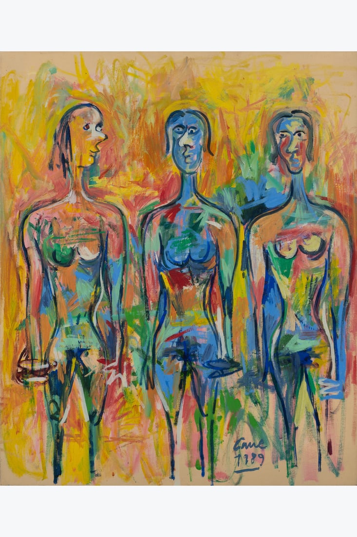 Louis Cane (1943-2024) Untitled, 1989 Oil on canvas Signed and dated lower right 60 x 75 cm (1 of 1)