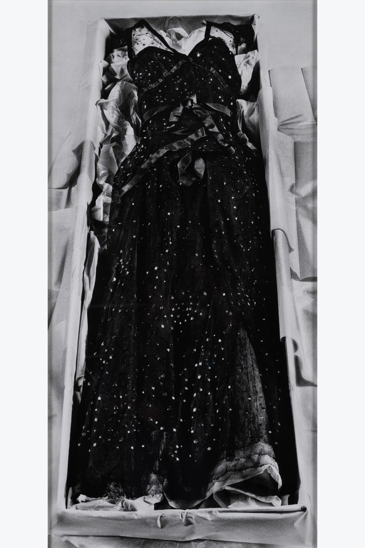 Valérie Belin (born in 1964) Chanel Dress, April 2, 2005 Gelatin silver print on paper Signed,: Valérie Belin (born in 1964)Chanel Dress, April 2, 2005Gelatin silver print on paperSigned, titled, numbered: "2/3" and situated on a label on the reverse120 x 59 cmProvenance: Private collection