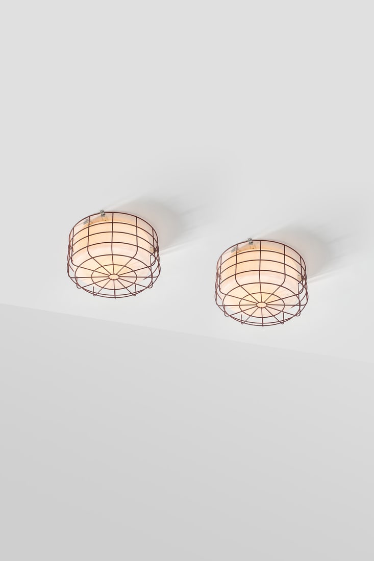 xx Paavo Tynell (1890-1973) Pair of ceiling lamps (1 of 4)