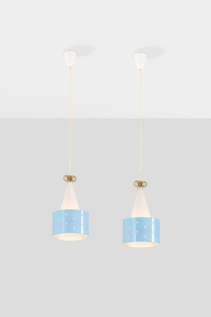 xx Paavo Tynell (1890-1973) Pair of suspensions - Model K2-10 (1 of 5)