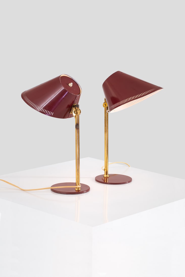 xx Paavo Tynell (1890-1973) Pair of table lamps - Model n°9227 (1 of 3)