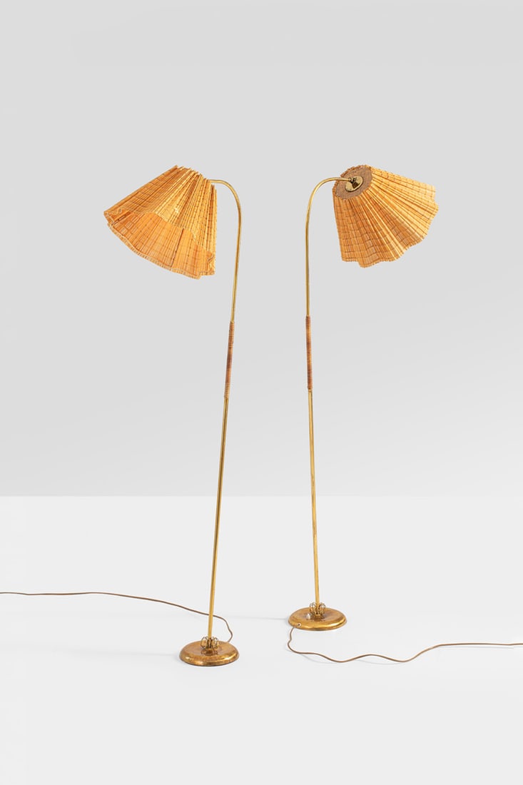 xx Finnish production (20th c.) Pair of floor lamps (1 of 5)