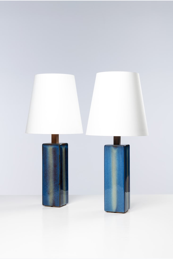 Einar Johansen (1905-1992) Pair of table lamps (1 of 2)