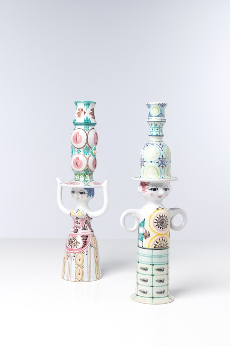 Bjørn Wiinblad (1918-2006) Set of two vases (1 of 2)