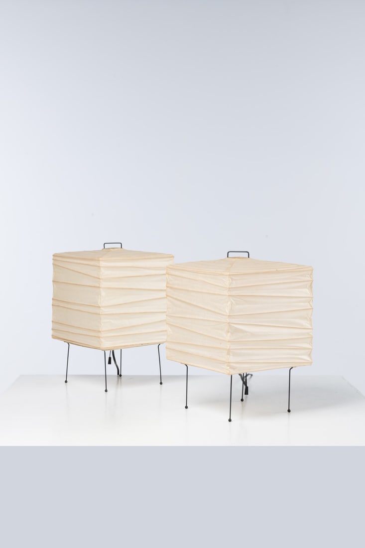 Isamu Noguchi (1904-1988) Pair of table lamps - model 3X (1 of 1)