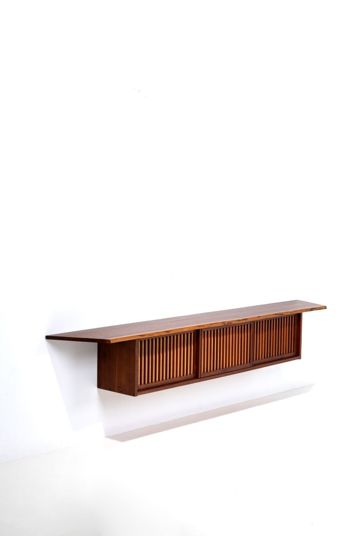 x George Nakashima (1905-1990) Wall-mounted cabinet - Special order (1 of 4)