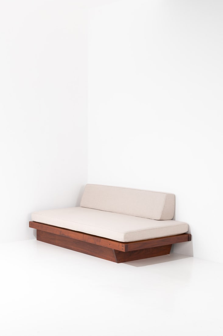 x George Nakashima (1905-1990) Daybed - ‘Conoid’ model (1 of 3)