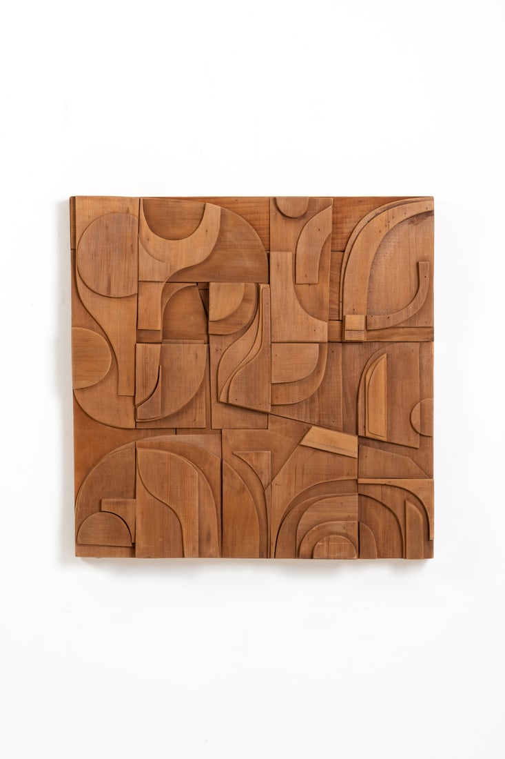 x Max Neufeldt (1938-2025) Wall sculpture - Unique piece (1 of 2)