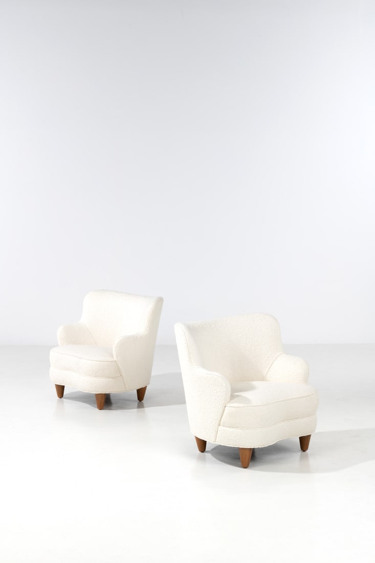 x Edward J. Wormley (1907-1995) Pair of armchairs (1 of 1)