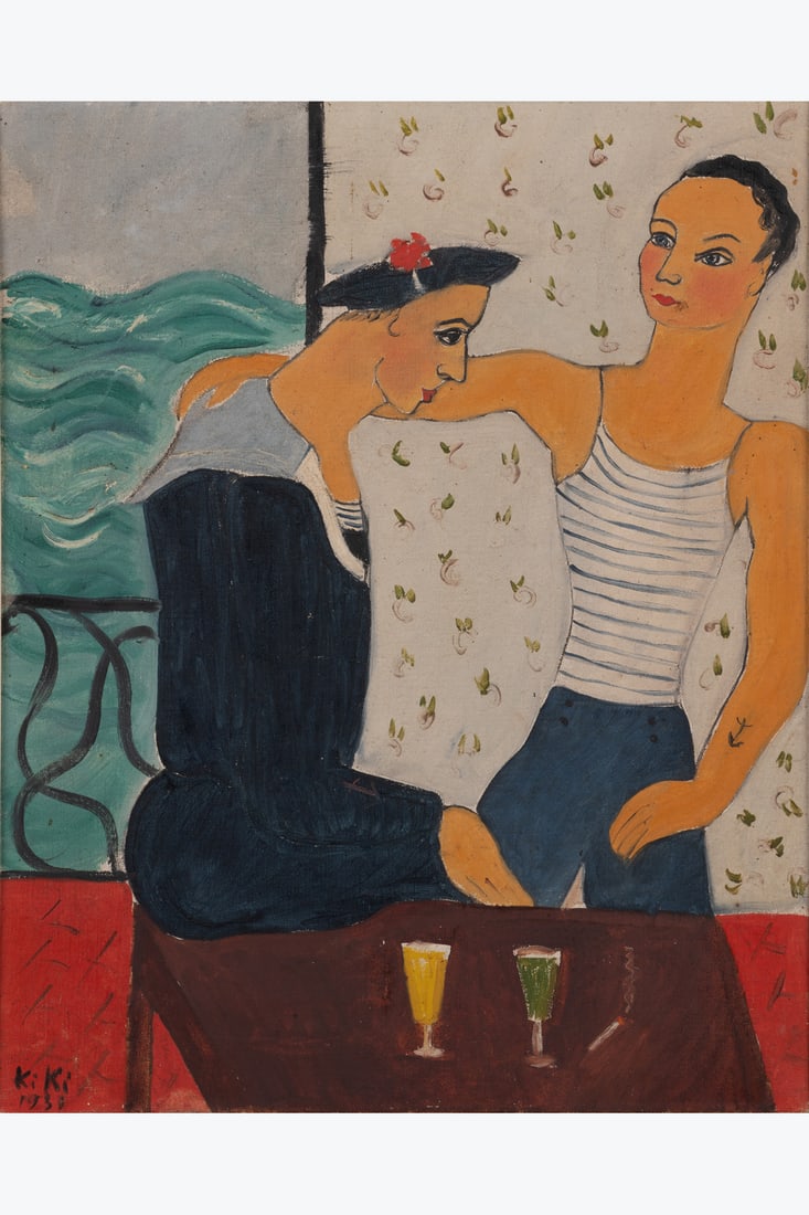 Kiki de Montparnasse (1901-1953) Untitled, 1931 Oil on canvas Signed and dated lower left 41 x 34 cm (1 of 1)