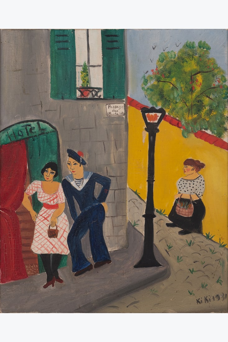 Kiki de Montparnasse (1901-1953) Untitled, 1931 Oil on canvas Signed and dated lower right 41 x 33 (1 of 1)