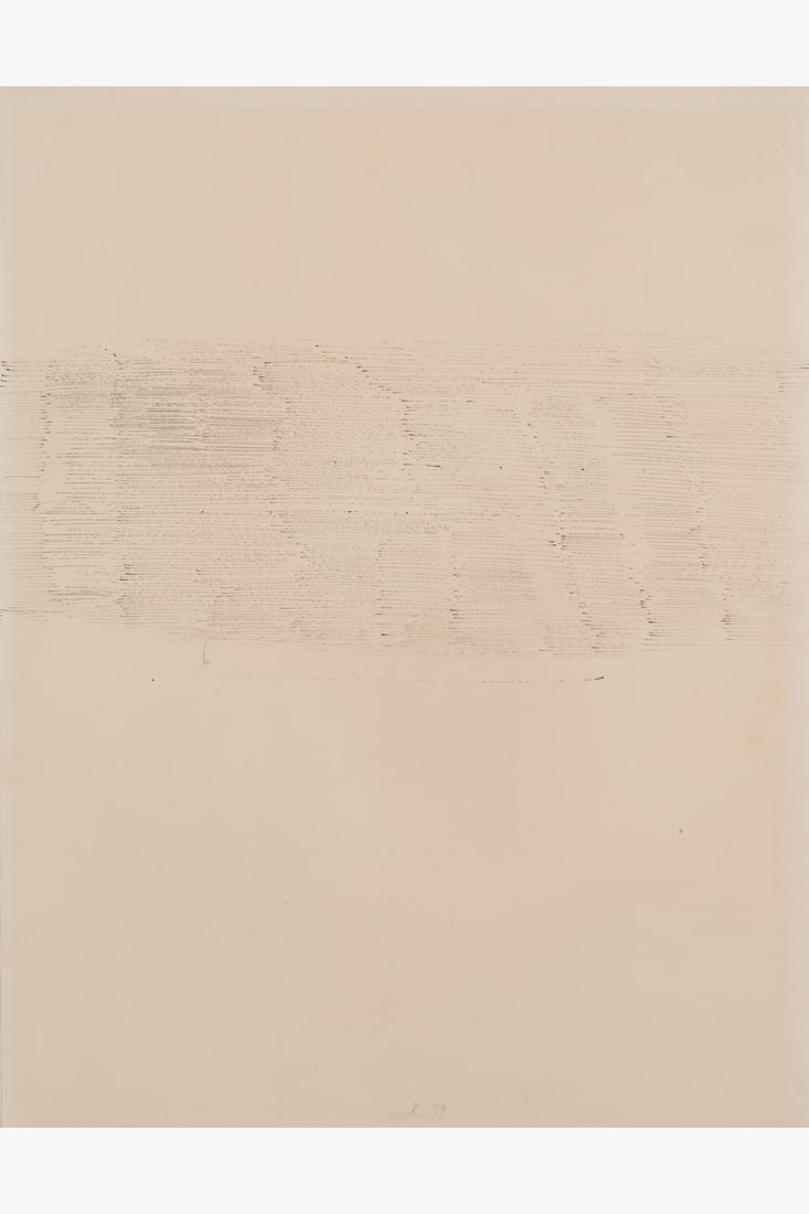 x Heinz Mack (born 1931) Untitled, 1959 Ink on paper Signed and dated lower center 65×50 cm (1 of 1)