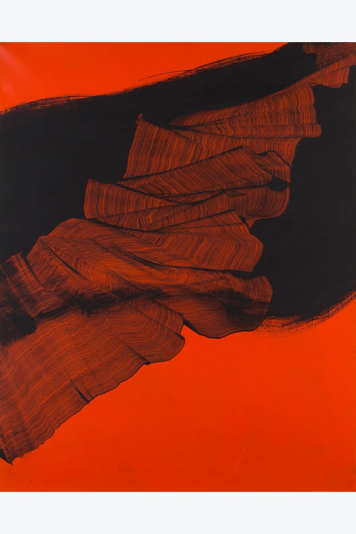 x Wout Vercammen (1938–2018) Movement x Relative, 1964 Acrylic on canvas Signed, dated and (1 of 1)