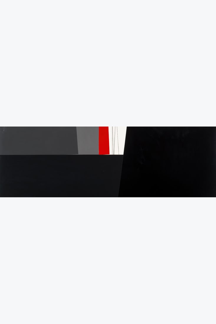 x Jean Baier (1932–1999) Untitled, November 1958 Lacquer on panel Signed and dated on the (1 of 1)