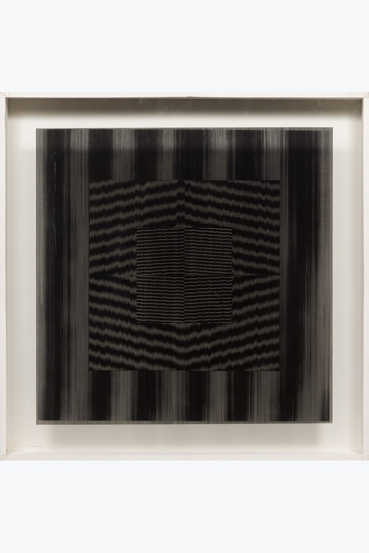 x Ludwig Wilding (1927–2010) Single X/1, 1969 Silkscreen print on paper and Plexiglas In a (1 of 1)