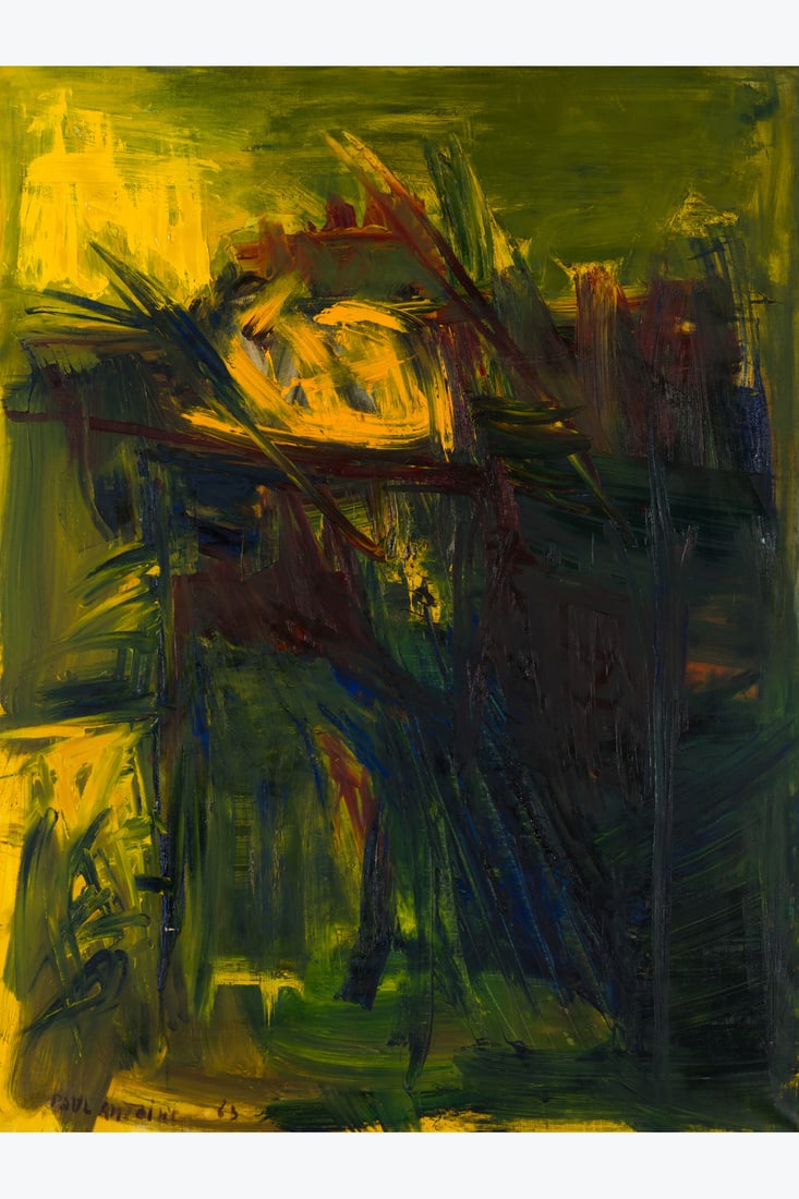 x Paul Antoine (1922–2010) Untitled, 1963 Oil on canvas Signed and dated lower left 150× (1 of 1)