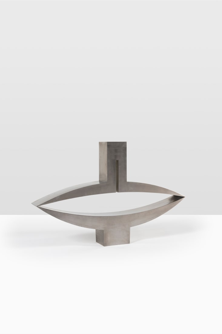 Jacques Moeschal (1913–2004) On the Hill, 1974 Stainless steel Signed with initials on the (1 of 1)