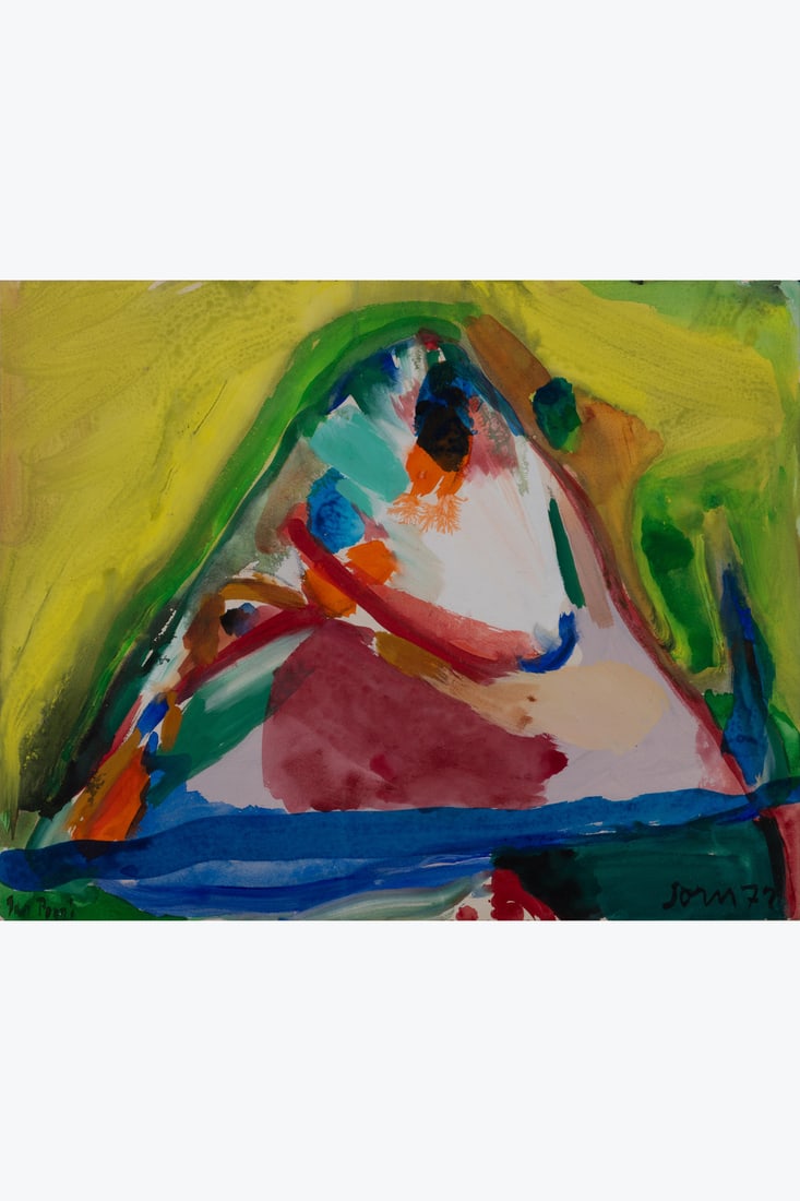 Asger Jorn (1914–1973) Untitled, 1972 Watercolour and gouache on paper Signed and dated lower (1 of 1)
