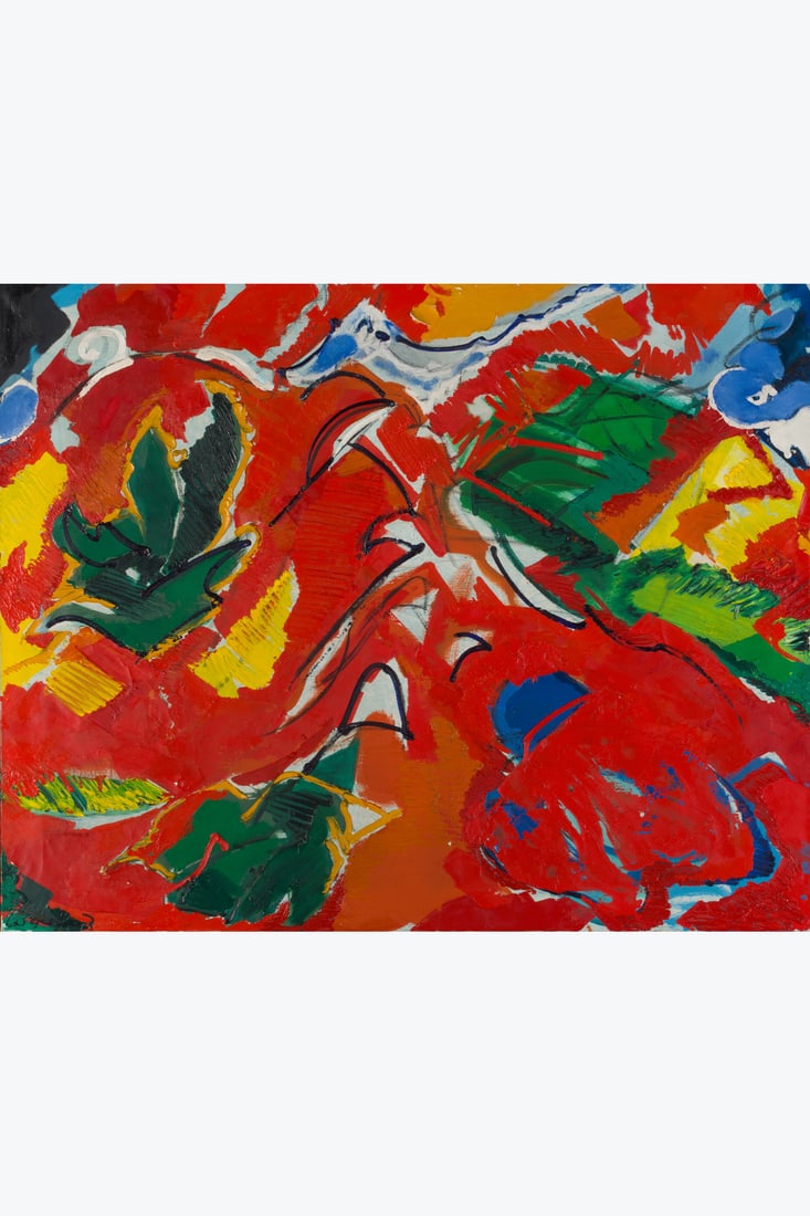 Maurice Wyckaert (1923–1996) Petits Champs, c. 1982 Oil on canvas Signed lower left Titled and (1 of 1)