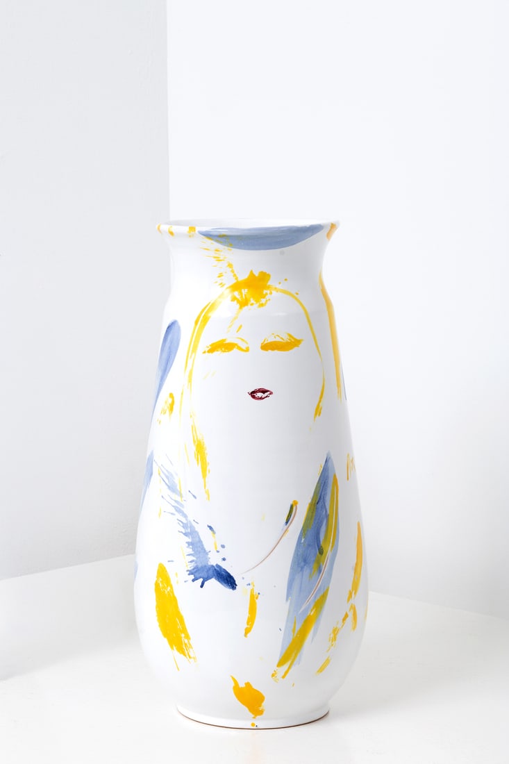 Serge Vandercam (1924–2005) Vase Glazed ceramic Underglaze signature on the body Underglaze (1 of 1)
