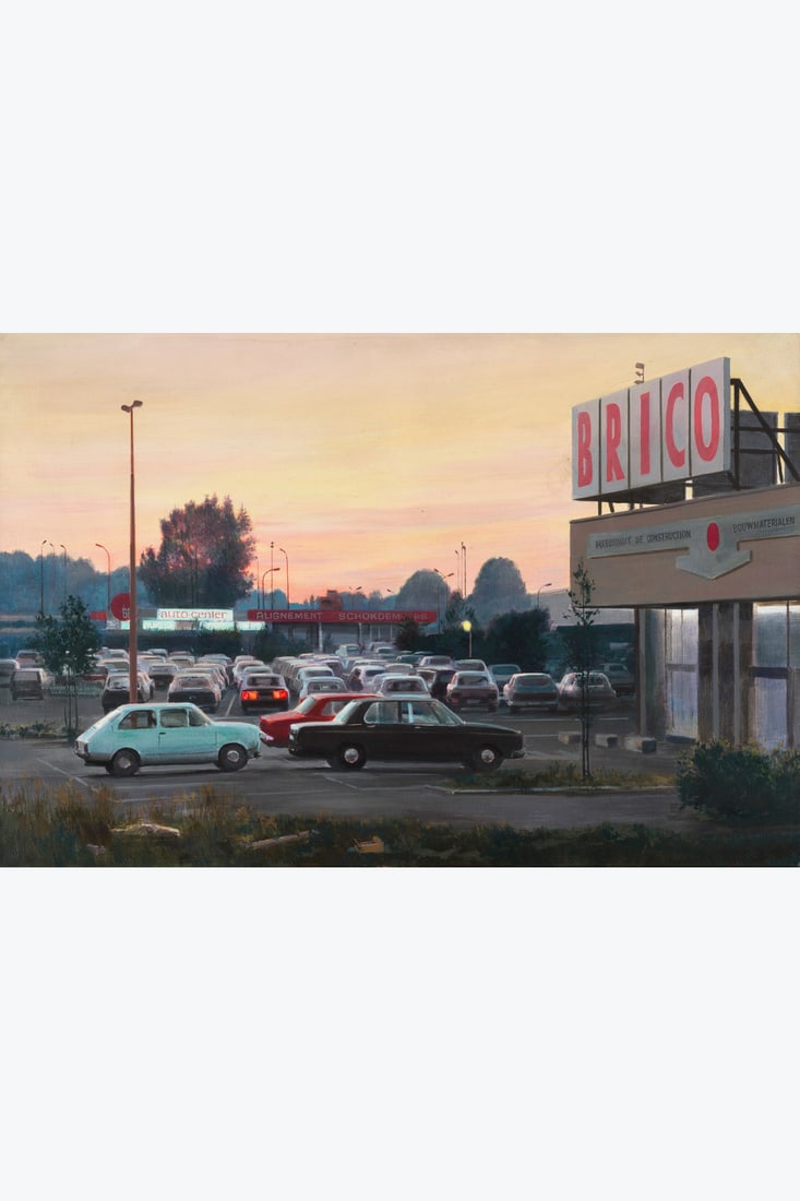 Guy Degobert (1914–1988) Brico, 1985 Oil on canvas Signed and dated on the reverse 54 x 81 cm: Guy Degobert (1914–1988) Brico, 1985 Oil on canvas Signed and dated on the reverse 54 x 81 cm Provenance: Private collection