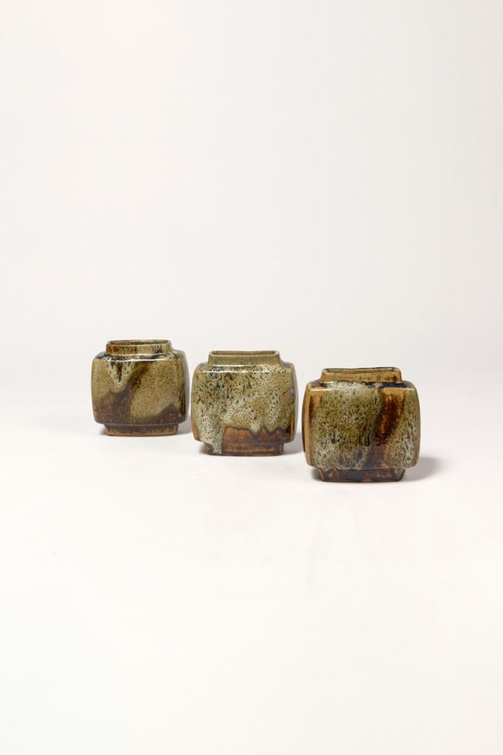 Pierre Culot (1938-2011) Set of three vases – ‘Citroën’ Model (1 of 1)