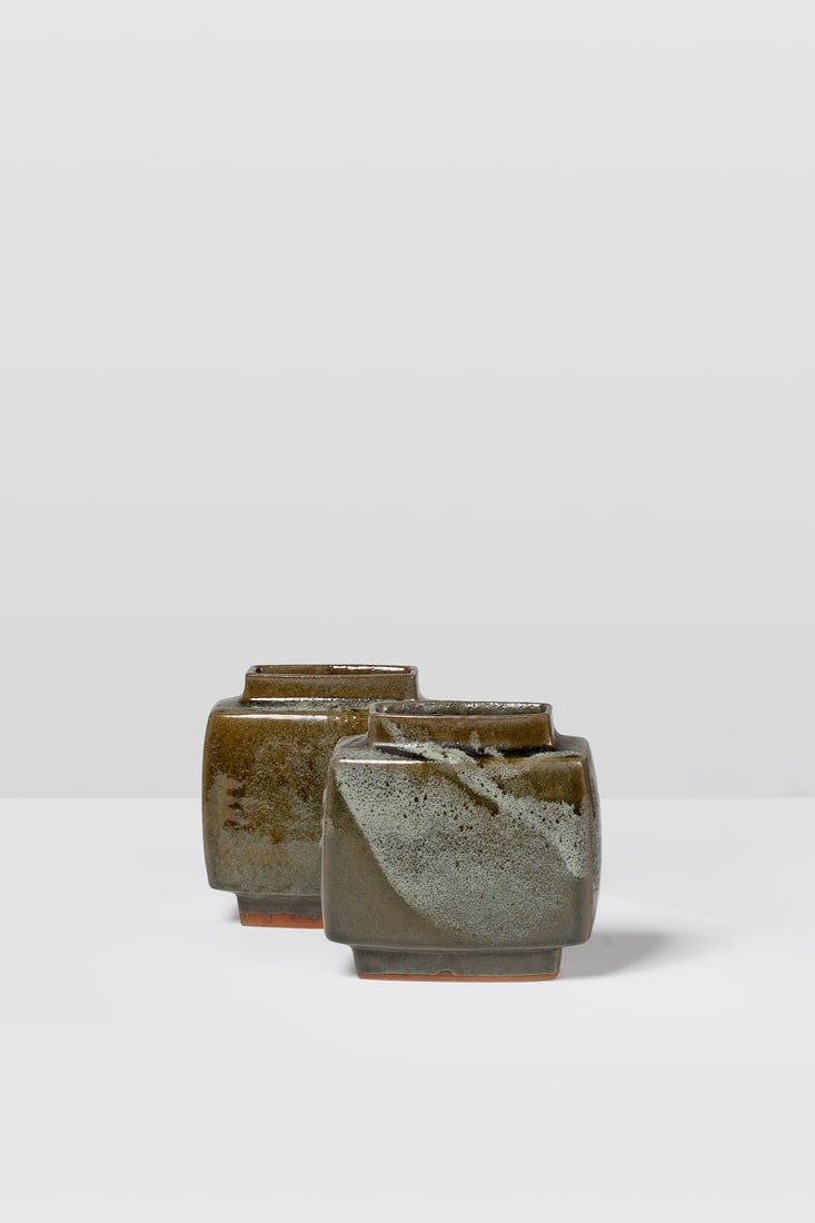 Pierre Culot (1938-2011) Set of two vases – ‘Citroën’ Model (1 of 1)