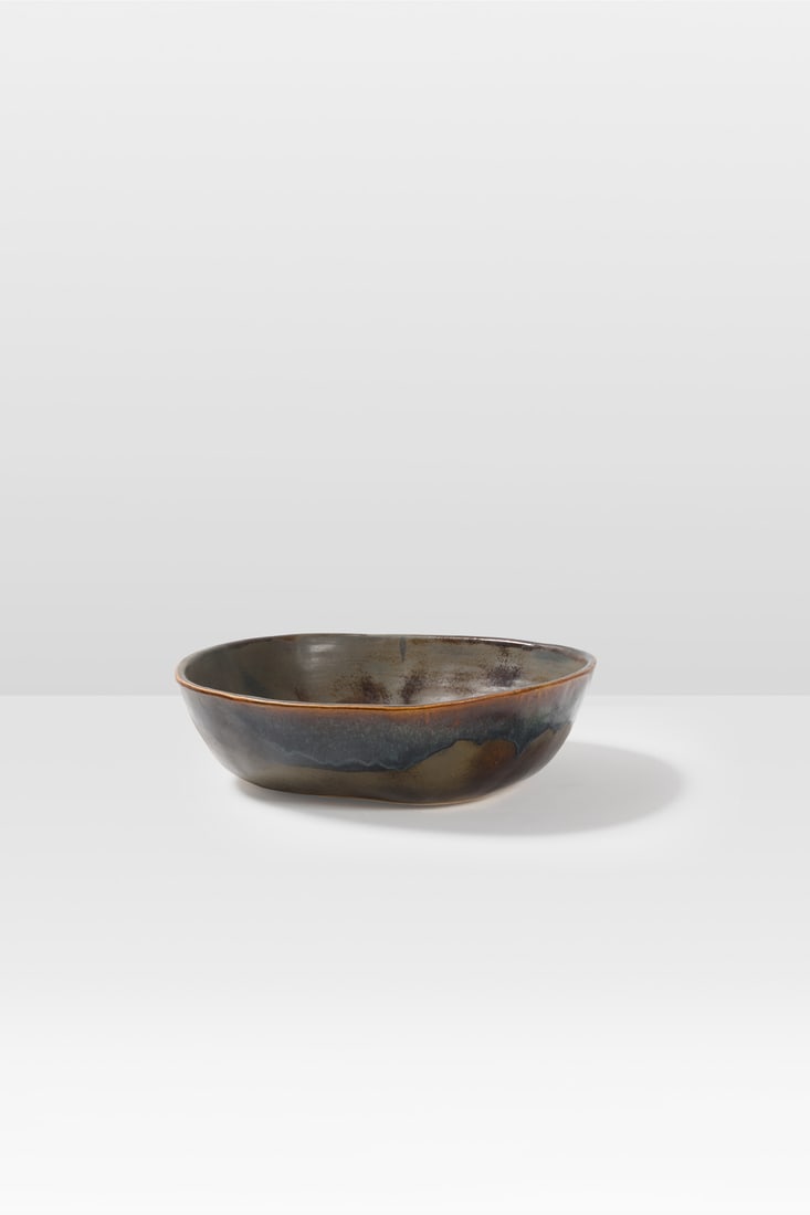 Pierre Culot (1938-2011) Dish: Pierre Culot (1938-2011) Dish Glazed stoneware Monogrammed beneath the base Models created in the early 2000 H 11,5 × Ø 43 cm Our thanks to Joseph Culot for the information he kindly