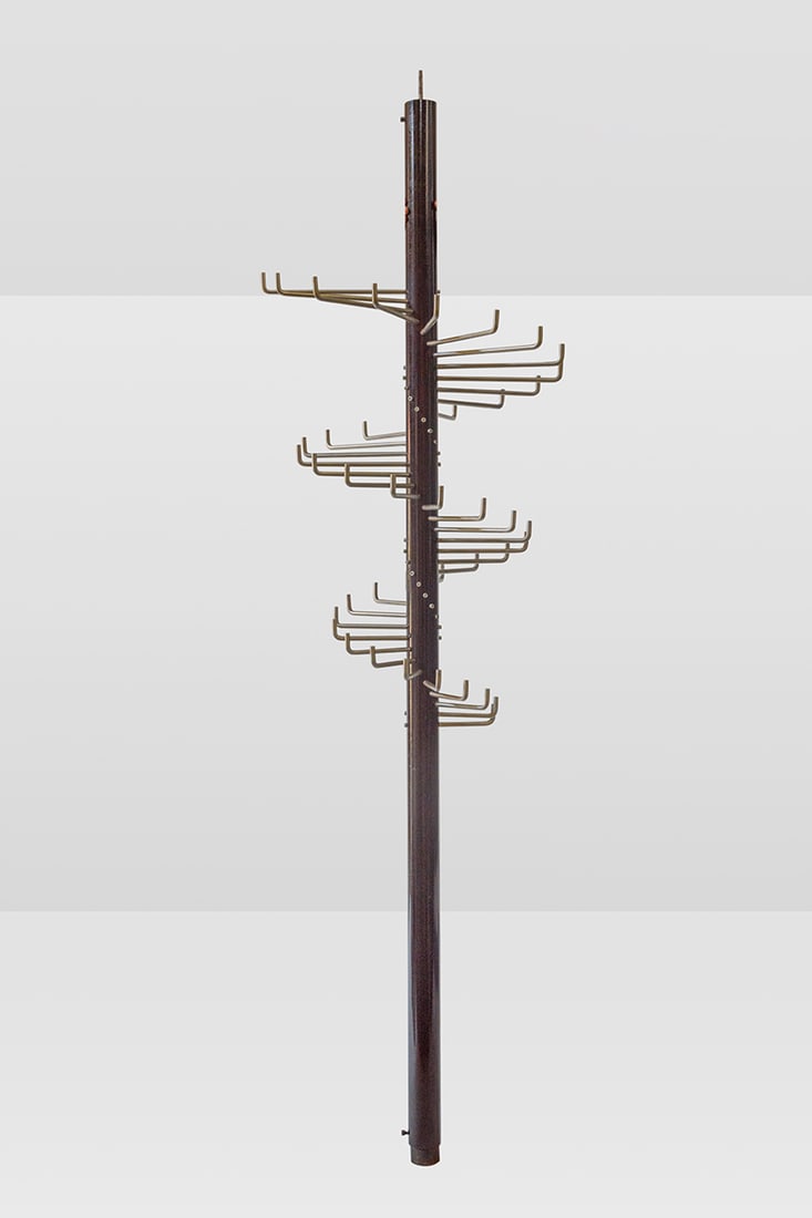Christophe Gevers (1928-2007) Swiveling coat hanger (1 of 2)